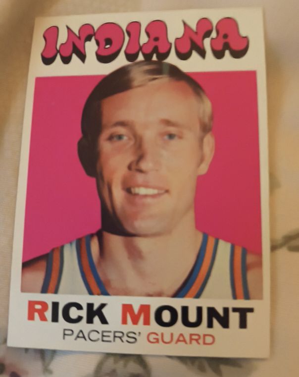 1971 Topps #213 Rick Mount — front
