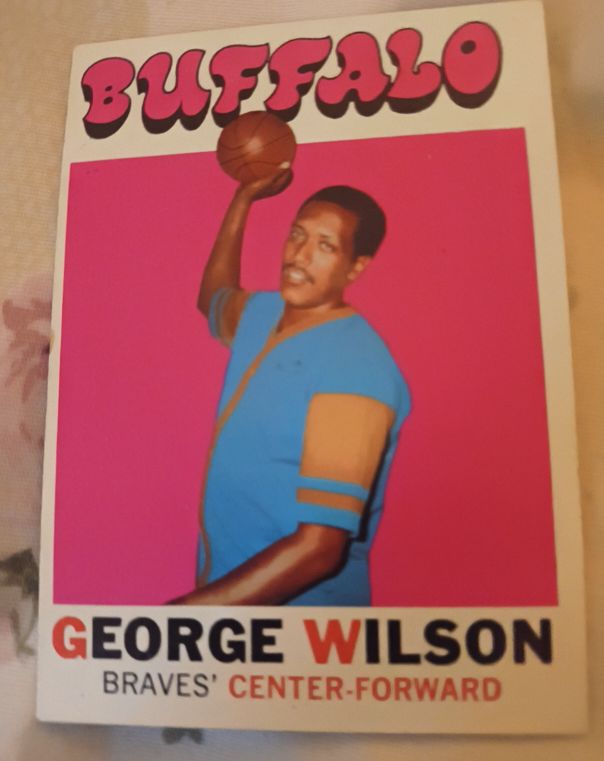 1971-72 Topps Basketball #26 George Wilson — front