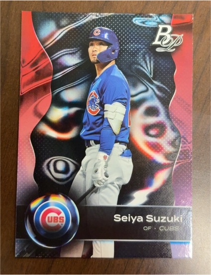 2023 Bowman Platinum #54 Seiya Suzuki — front