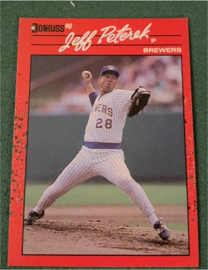 1990 Donruss #530 Jeff Peterek — front