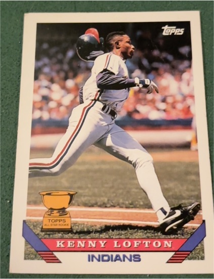 1993 Topps #331 Kenny Lofton Cleveland Indians — front