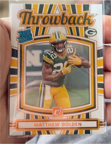 2025 Donruss #9 Matthew Golden — front