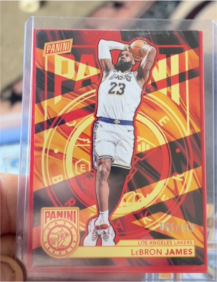 2024 Panini National Convention Case Breaker #CB17 LeBron James — front