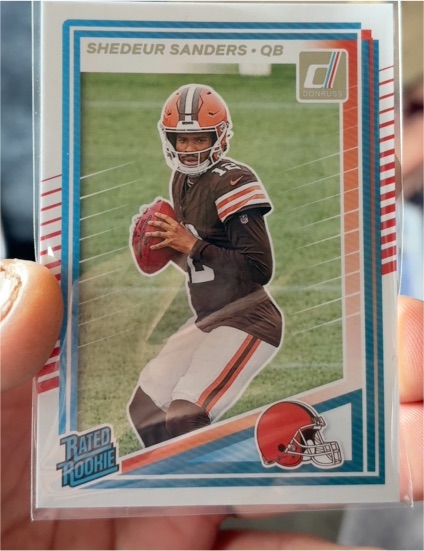 2025 Panini Donruss #306 Shedeur Sanders — front