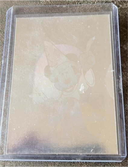 1991 Impel Disney Sorcerers Apprentice Mickey Mouse Hologram Card — front