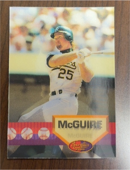 1994 Pinnacle Sportflics 2000 #4 Mark McGwire — front