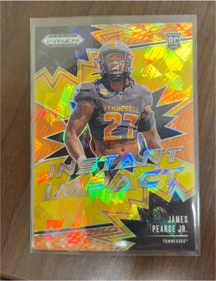 2025 Panini Prizm Draft Picks #II-JPJ James Pearce Jr. Instant Impact — front