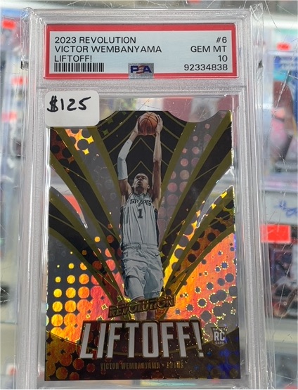 2023 Panini Revolution #6 Victor Wembanyama Liftoff! — front