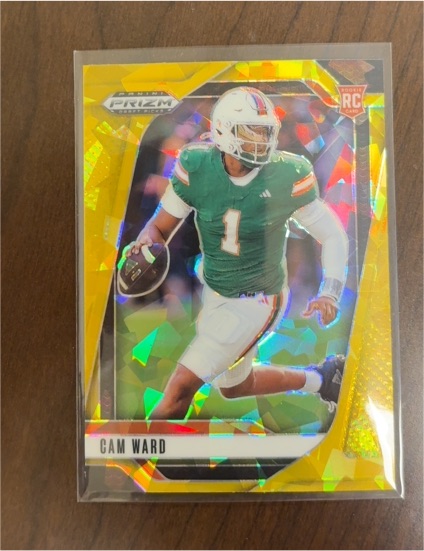 2025 Panini Prizm Draft Picks #57 Cam Ward — front