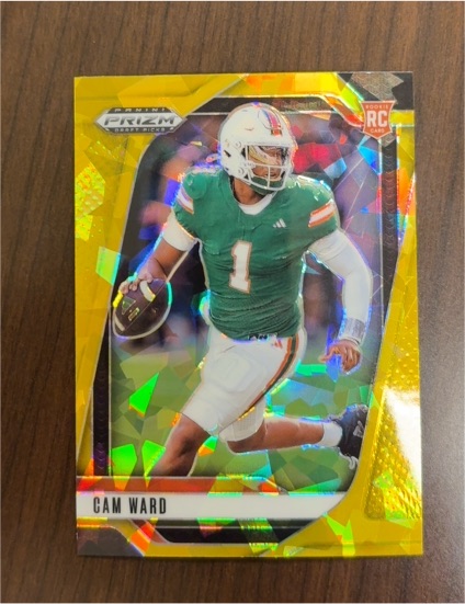 2025 Panini Prizm Draft Picks #57 Cam Ward — front