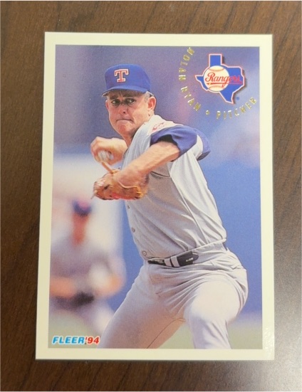 1994 Fleer #321 Nolan Ryan — front