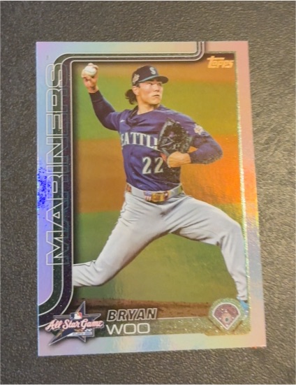 2025 Topps Update #ASG-34 Bryan Woo — front