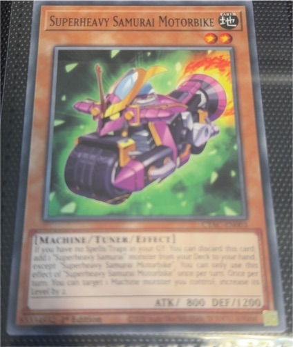 2024 Yu-Gi-Oh! MP24-EN186 Superheavy Samurai Motorbike — front