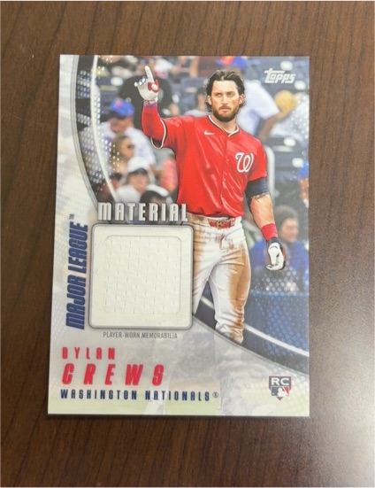 2025 Topps Update #MMU-DC Dylan Crews — front