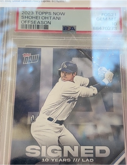 2023 Topps Now Offseason #OS21 Shohei Ohtani — front