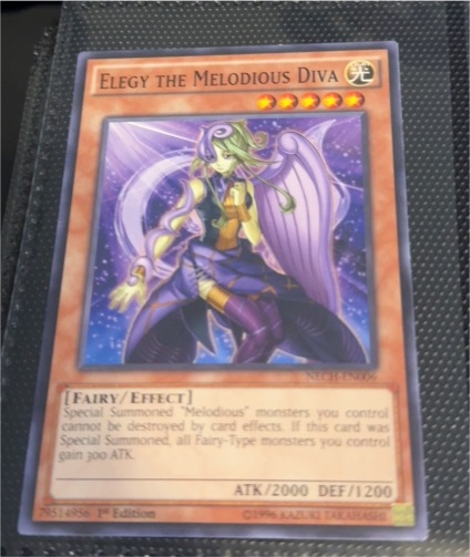 2015 Yu-Gi-Oh! MP15-EN130 Elegy the Melodious Diva — front