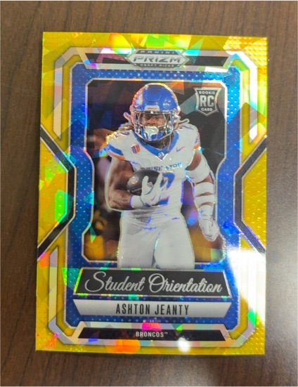2025 Panini Prizm Draft Picks #23 Ashton Jeanty Student Orientation — front