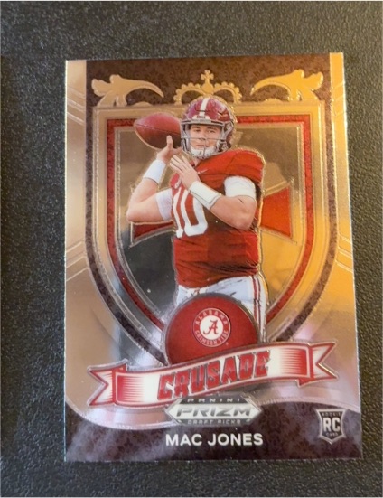 2021 Panini Prizm Draft Picks Crusade #170 Mac Jones — front
