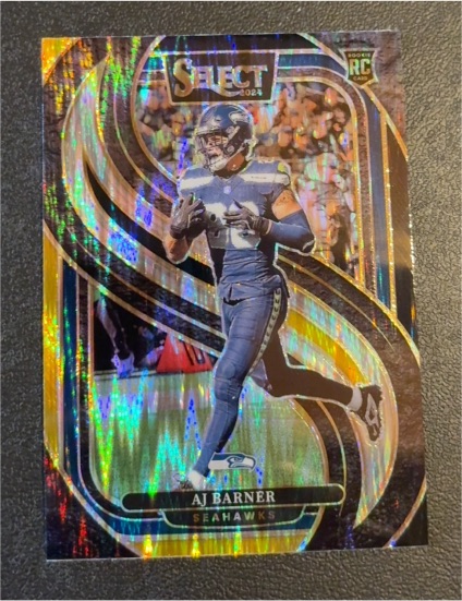 2024 Panini Select Premier Level #103 AJ Barner — front