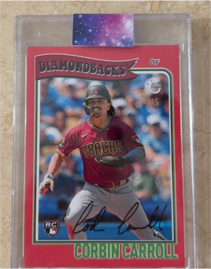 2023 Topps Brooklyn Collection #47 Corbin Carroll — front