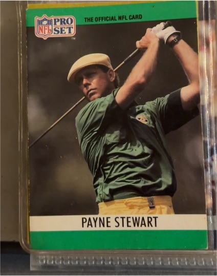 1990 Pro Set Special #1 Payne Stewart — front