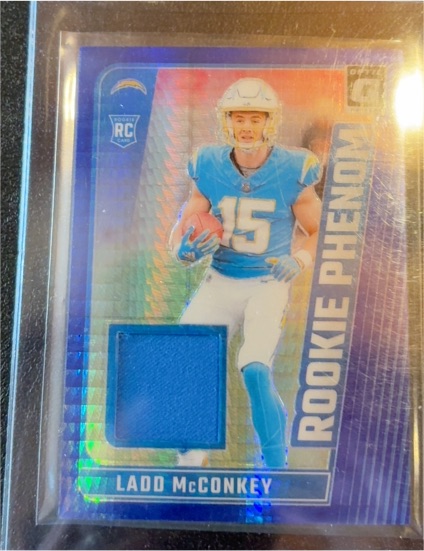 2024 Donruss Optic Rookie Phenom #RPB-LMY Ladd McConkey — front