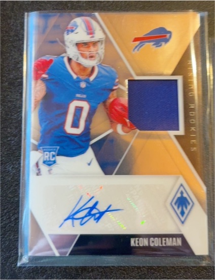 2024 Panini Phoenix Rising Rookies #RRAJ-KCN Keon Coleman — front
