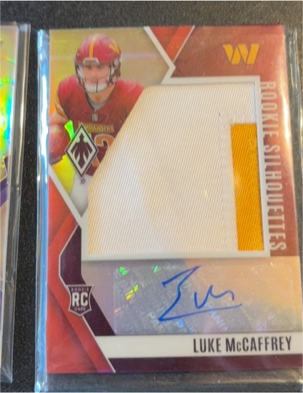 2024 Panini Phoenix Rookie Silhouettes #RS-LMC Luke McCaffrey — front