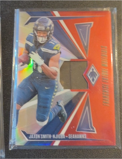 2024 Panini Phoenix Franchise Future Material #FFM-JSN Jaxon Smith-Njigba — front