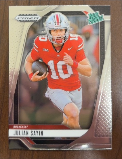 2025 Panini Prizm Draft Picks #161 Julian Sayin — front
