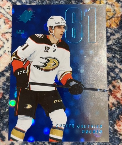 2024-25 Upper Deck SPx #149 Cutter Gauthier — front