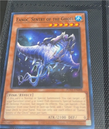 2023 Yu-Gi-Oh! Power Of The Elements #POTE-EN088 Eanoc, Sentry of the Ghoti — front