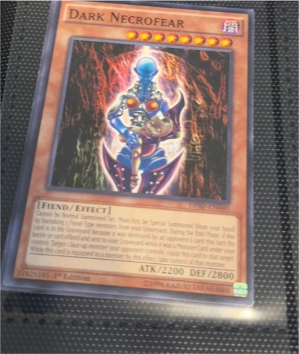 Yu-Gi-Oh! Dark Necrofear DL2-002 — front