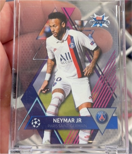 2019-20 Topps Crystal UEFA Champions League #76 Neymar Jr — front