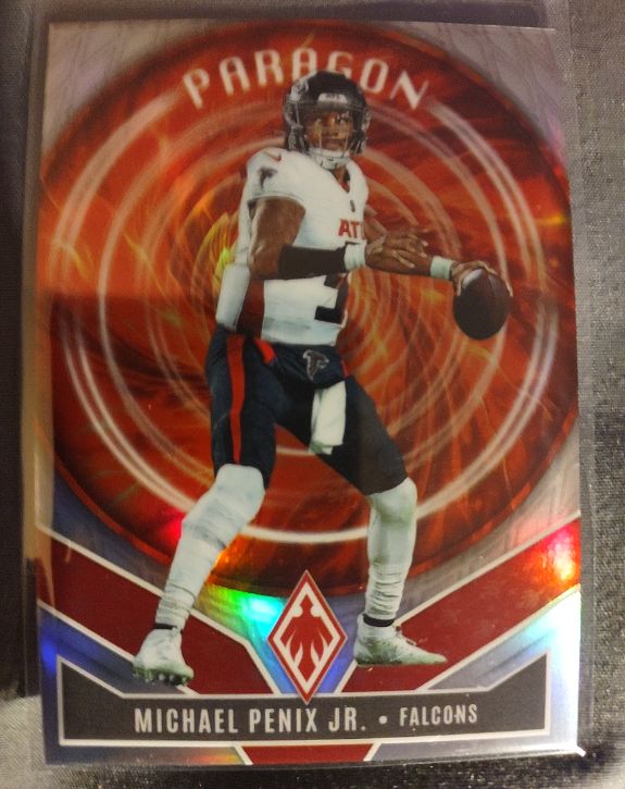 2025 Panini Phoenix #17 Michael Penix Jr. Paragon — front