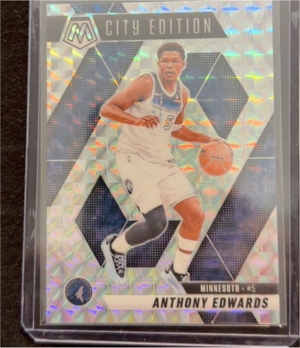 2024-25 Panini Mosaic City Edition #279 Anthony Edwards — front