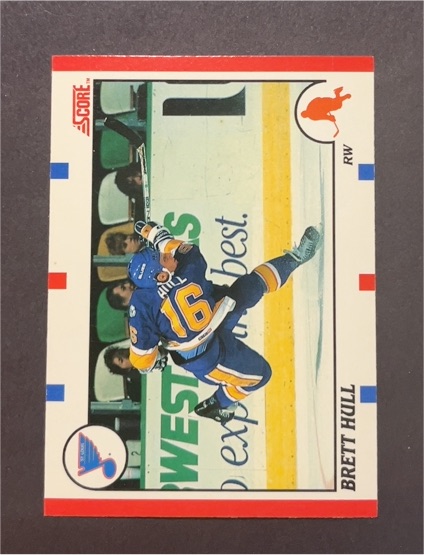 1990-91 Score #300 Brett Hull — front