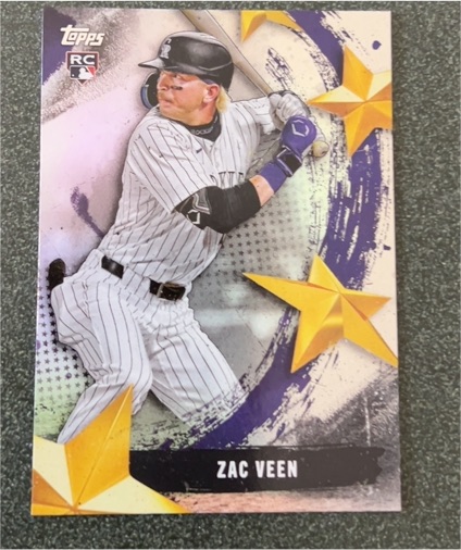 2025 Topps Update #SMLB-69 Zac Veen — front