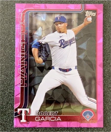 2025 Topps Update #US329 Robert Garcia — front