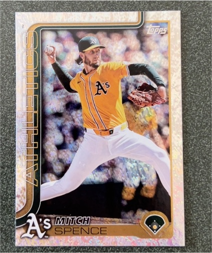 2025 Topps Update #US20 Mitch Spence — front