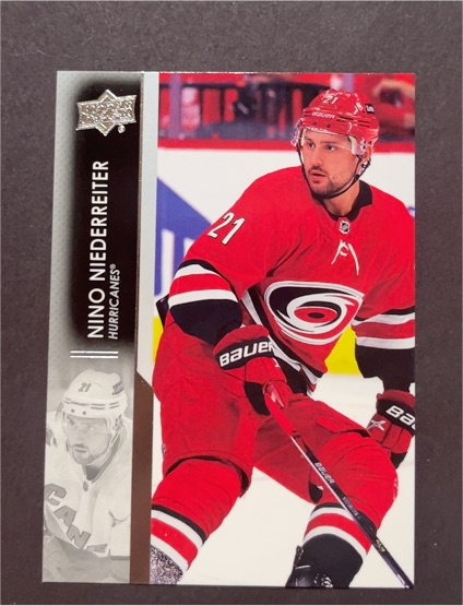 2021-22 Upper Deck Series 2 #284 Nino Niederreiter — front