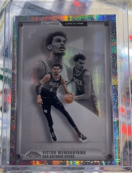 2025 Topps Chrome #GC-10 Victor Wembanyama — front
