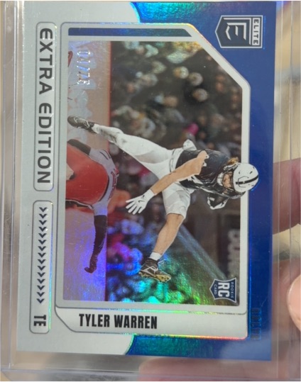 2025 Panini Donruss Elite Extra Edition #4 Tyler Warren — front