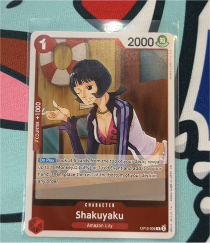 Legacy of the Master #OP12-006 Shakuyaku — front