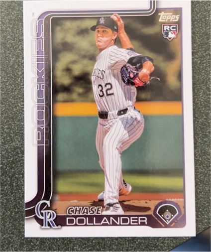2025 Topps Chrome Update #USC18 Chase Dollander — front