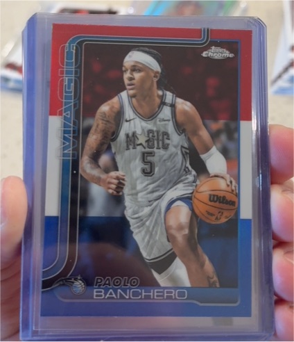 2025-26 Topps Chrome #140 Paolo Banchero — front