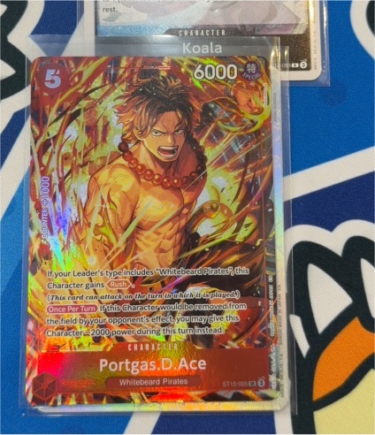 One Piece Illustration Box Vol.5 #ST15-005 Portgas D. Ace — front