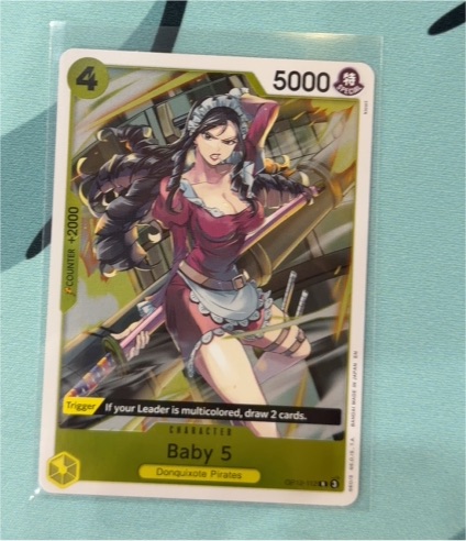 One Piece Legacy of the Master OP12-112 Baby 5 — front