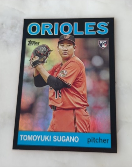 2025 Topps Archives #25 Tomoyuki Sugano — front