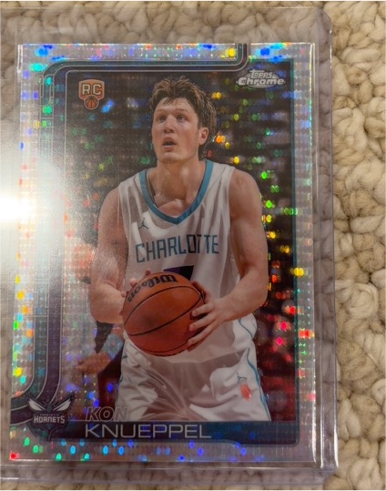 2025-26 Topps Chrome #254 Kon Knueppel — front